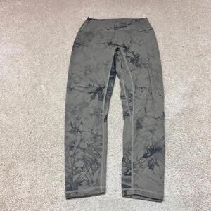 ZYIA Active Leggings Women's Green Activewear Size 8-10